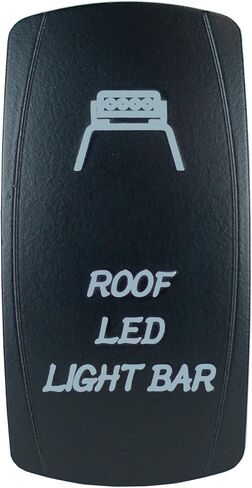 شريط إضاءة LED للسقف بإضاءة خلفية ليزر أخضر 20 أمبير 12 فولت، ضوء LED تشغيل/إيقاف STV لرياضة السيارات in Kuwait