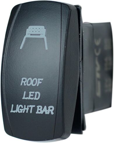 شريط إضاءة LED للسقف بإضاءة خلفية ليزر أخضر 20 أمبير 12 فولت، ضوء LED تشغيل/إيقاف STV لرياضة السيارات in Kuwait