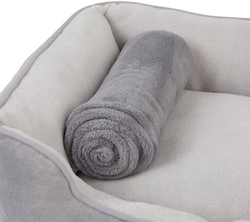 EveryYay Essentials Snooze Fest Dog Bed Bundle, 22" L X 18" W, Pink in Saudi Arabia