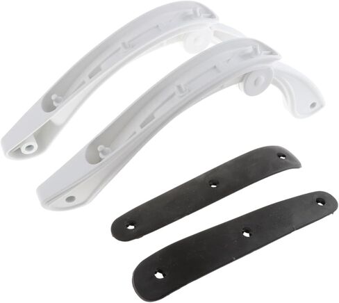 2X Office Chair Armrest Replacement Gaming Chairs Ergonomic Sturdy Adjustable Linkage Armrest Universal Parts Accessories in Kuwait