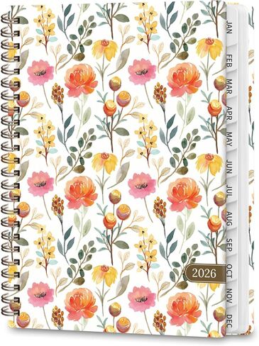 2026 Planner, Weekly and Monthly Calendar Planner, January - December 2026 Daily Agenda for Acadecmic Planning, School Office Supplies, Purple in Kuwait