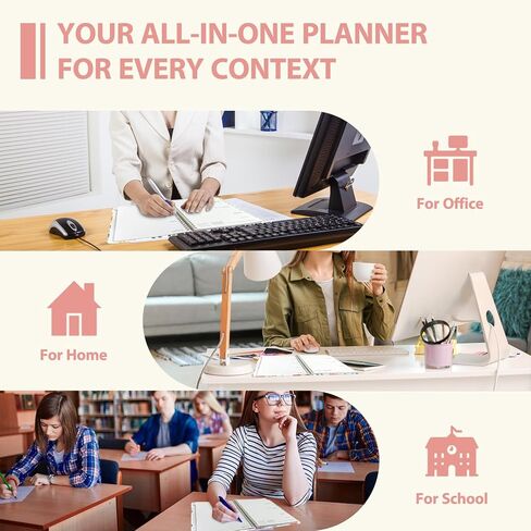 2026 Planner, Weekly and Monthly Calendar Planner, January - December 2026 Daily Agenda for Acadecmic Planning, School Office Supplies, Purple in Kuwait