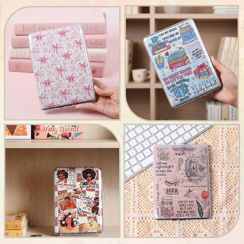 Insert Cardstock Paper for Kindle - 8Pcs Fantasy Theme Back Cover Inserts, Magical & Enchanted Decorative Cards for Kindle E-Readers, Gifts for Fantasy Book Lovers, 6.9"x4.8" in Saudi Arabia