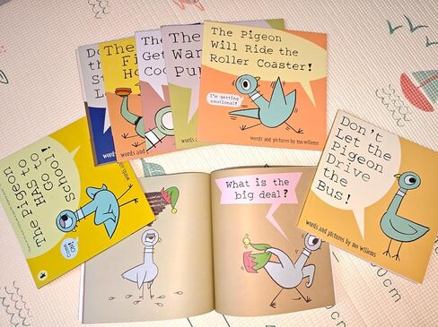 9 Pcs Mo Willems Pigeon Books Set Paperback Don't Let The Pigeon Series Books Collection Gift in Saudi Arabia