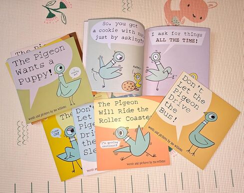 9 Pcs Mo Willems Pigeon Books Set Paperback Don't Let The Pigeon Series Books Collection Gift in Saudi Arabia