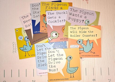 9 Pcs Mo Willems Pigeon Books Set Paperback Don't Let The Pigeon Series Books Collection Gift in Saudi Arabia