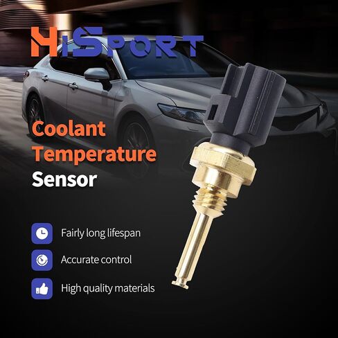 HiSport Engine Coolant Cylinder Head Temperature Sensor - Compatible with Ford Escape F-150 Mazda CX-9 Tribute Mercury Mariner Milan Replaces 9L8Z-6G004-F 9L8Z-6G004-A in Saudi Arabia