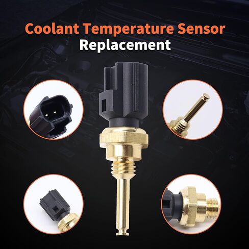 HiSport Engine Coolant Cylinder Head Temperature Sensor - Compatible with Ford Escape F-150 Mazda CX-9 Tribute Mercury Mariner Milan Replaces 9L8Z-6G004-F 9L8Z-6G004-A in Saudi Arabia