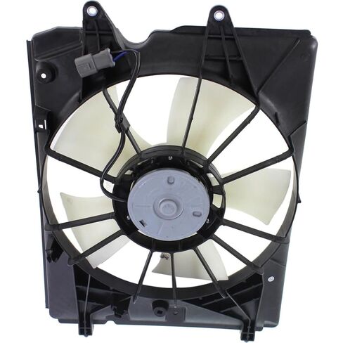 for Acura MDX 2007 2008 2009 A/C Radiator Fan Assembly Driver and Passenger Side | Pair | Replacement for AC3115117, AC3115118 | 38616-RYE-A01, 38611-RYE-A01, 19030-RYE-A01, 19020-RJE-A01 in Saudi Arabia