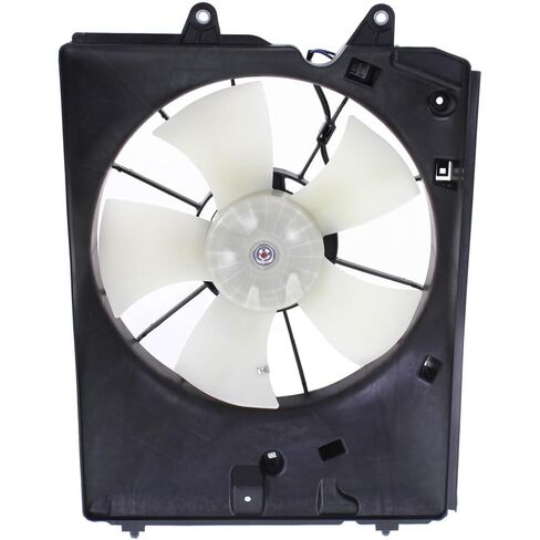 for Acura MDX 2007 2008 2009 A/C Radiator Fan Assembly Driver and Passenger Side | Pair | Replacement for AC3115117, AC3115118 | 38616-RYE-A01, 38611-RYE-A01, 19030-RYE-A01, 19020-RJE-A01 in Saudi Arabia