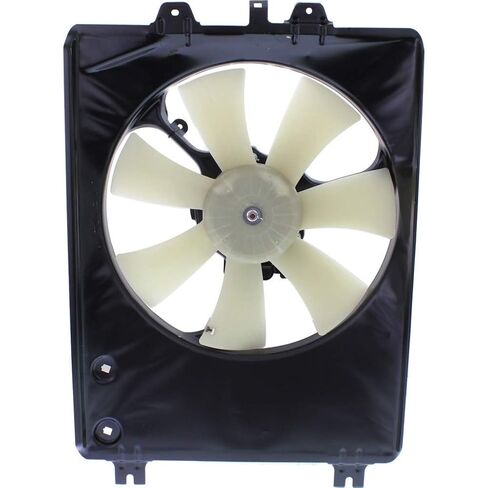 for Acura MDX 2007 2008 2009 A/C Radiator Fan Assembly Driver and Passenger Side | Pair | Replacement for AC3115117, AC3115118 | 38616-RYE-A01, 38611-RYE-A01, 19030-RYE-A01, 19020-RJE-A01 in Saudi Arabia