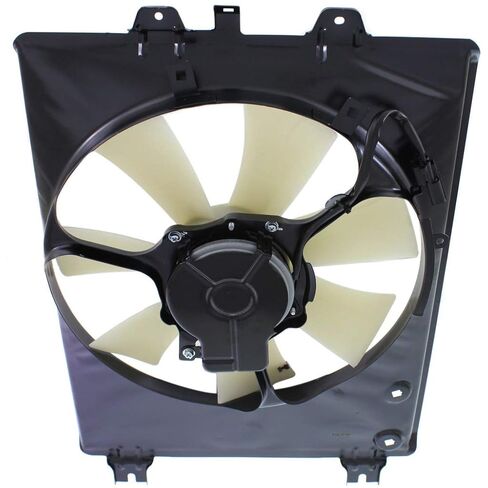 for Acura MDX 2007 2008 2009 A/C Radiator Fan Assembly Driver and Passenger Side | Pair | Replacement for AC3115117, AC3115118 | 38616-RYE-A01, 38611-RYE-A01, 19030-RYE-A01, 19020-RJE-A01 in Saudi Arabia