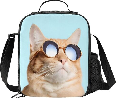 Golden Retriever Lunch Box - Insulated Lunch Box for Kids Funny 3D Design with Side Pocket & Shoulder Strap Lunch Bag, Perfect for School/Camping/Hiking/Picnic/Beach/Travel in Saudi Arabia
