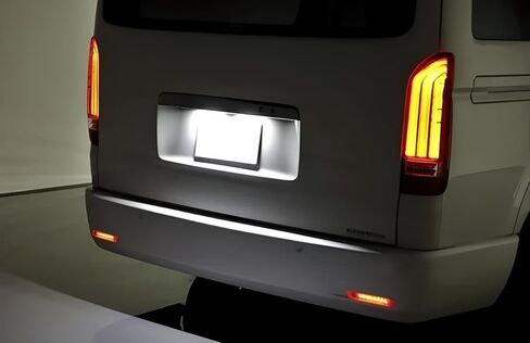 iJDMTOY Xenon White Full LED License Plate Light Kit Compatible With Dodge 2015-2022 RAM ProMaster City (Not For Cargo Van), Powered By 18-SMD LED Diodes in Saudi Arabia