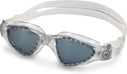 Aqua Sphere Kayenne Regular Fit Clear Lens Goggles, Clear, One Size in Saudi Arabia
