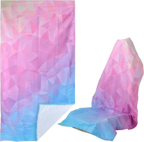Car seat Cover Towel Front Seats for Beach Swimming, Sports, Camping,Yoga, Sweating. car seat Towel Easy to Clean, Protect from Damage by Sweat, Pets, and Scratches (Diamond, 1 Pcs) in Saudi Arabia