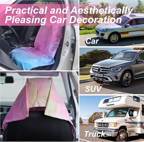 Car seat Cover Towel Front Seats for Beach Swimming, Sports, Camping,Yoga, Sweating. car seat Towel Easy to Clean, Protect from Damage by Sweat, Pets, and Scratches (Diamond, 1 Pcs) in Saudi Arabia