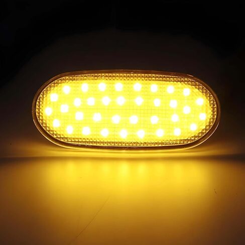 LED Side Marker Light Assembly Compatible with 2006-2018 Mercedes Benz Sprinter W906 2018+ W907, 06-16 VW Crafter, Smoked Housing Amber Sequential Turn Signal, 6 Pcs in Saudi Arabia