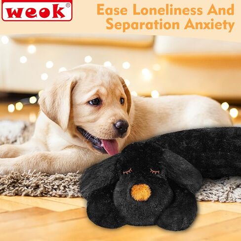 Heartbeat Puppy Toy, Comfort Cuddler Pillow, Dog Anxiety Relief Calming Aid,Heartbeat Stuffed Toy for Dogs,Puppy Heartbeat Toy Sleep Aid,Dog Heartbeat Toy for Pet in Saudi Arabia