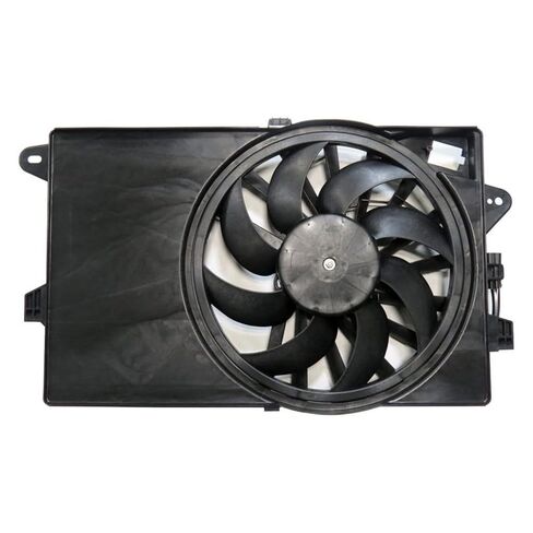 for Fiat 500 Radiator and A/C Condenser Fan Assembly 2012-2017 Type 2 for FI3115103 | 55111351AB in Saudi Arabia