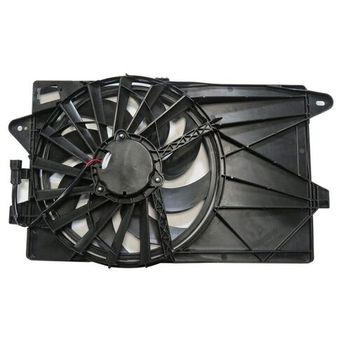 for Fiat 500 Radiator and A/C Condenser Fan Assembly 2012-2017 Type 2 for FI3115103 | 55111351AB in Saudi Arabia
