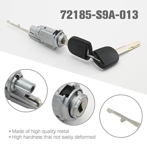06351-TE0-A11 with 1 x Ignition Switch & 4 x Door Lock Cylinders & 2 x Keys Kit Replacement for Honda Civic CR-V Element ​​​​​​​S2000 2002-2011 Ignition Switch Cylinder and Door Lock Cylinder in Saudi Arabia
