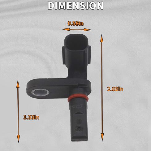89542-0C020 ABS Wheel Speed Sensor Front Right or Rear Right, Compatible with Toyota Tundra Sequoia 2007-2017, Replace 895420C020 SU10122 ALS1790 2ABS1438 AB2104 970106 SS11657 in Saudi Arabia