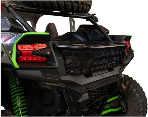 Tusk Cargo Barricade Black Powder Coated for Kawasaki Teryx KRX 1000 Trail Edition 2022-2025 in Saudi Arabia