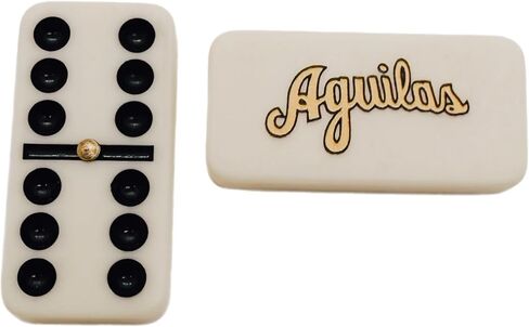 مجموعة LIDOM Aguilas Cibaeñas Premium Domino مع صندوق خشبي - إصدار الفريق الرسمي/Juego de Domino con Caja de Madera in Saudi Arabia