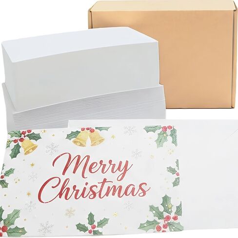 25 Pack Cotton Blank Watercolor Cards with Envelopes,140lb/300GSM Acid Free Cold Press Water Color Paper,4x6 Inch Non-Folded Watercolor Postcards-DIY Greetings Paper,Christmas,Invitations,Birthday in Saudi Arabia