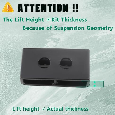 SCITOO 1.5 inch Rear Lift Blocks for Ford for F-150 2004-2020 Leveling Block Kit in Saudi Arabia