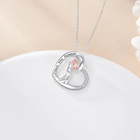 YFN Dog Pendant Necklace for Women Girls 925 Sterling Silver Pet Animal Memorial Jewelry Gifts for Dog Lovers in Kuwait