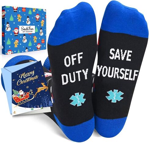 sockfun Gifts For Nurse Doctor EMT Optometrist Veterinarian, Funny Nurse Doctor Assistant Vet Tech Socks in Kuwait