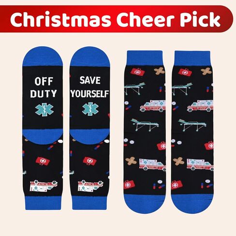 sockfun Gifts For Nurse Doctor EMT Optometrist Veterinarian, Funny Nurse Doctor Assistant Vet Tech Socks in Kuwait