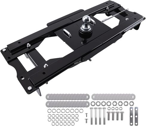 وصلة ربط معقوفة من maXpeedingrods مع كرة مقاس 2-5/16 بوصة مناسبة لشاحنات Ford F250 F350 2023-2025، F450 (مع سرير مثبت في المصنع) in Saudi Arabia