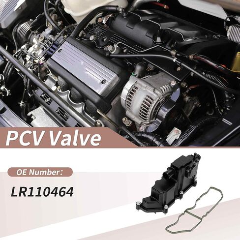 ACROPIX No.LR110464 PCV Valve for Land Rover Discovery Sport 2018-2021 Positive Crankcase Ventilation Valve Washer Plastic Metal Black 1 Set in Saudi Arabia