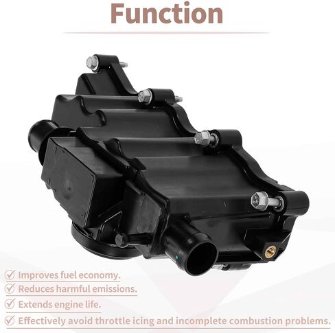 ACROPIX No.LR110464 PCV Valve for Land Rover Discovery Sport 2018-2021 Positive Crankcase Ventilation Valve Washer Plastic Metal Black 1 Set in Saudi Arabia