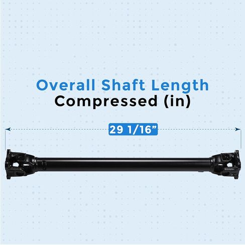 29 1/16" Front Driveshaft Propshaft for 2006 BMW 325xi 330xi for 2007-2008 328xi for 2010-2012 328i xDrive for 2012-2015 X1 936-310 in Saudi Arabia