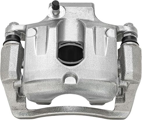 Detroit Axle - Rear 2pc Brake Calipers for Buick Rainier Chevy SSR Trailblazer EXT GMC Envoy XL XUV Isuzu Ascender Olds Bravada Saab 9-7X, 2 Disc Brake Calipers w/Bracket Replacement in Saudi Arabia