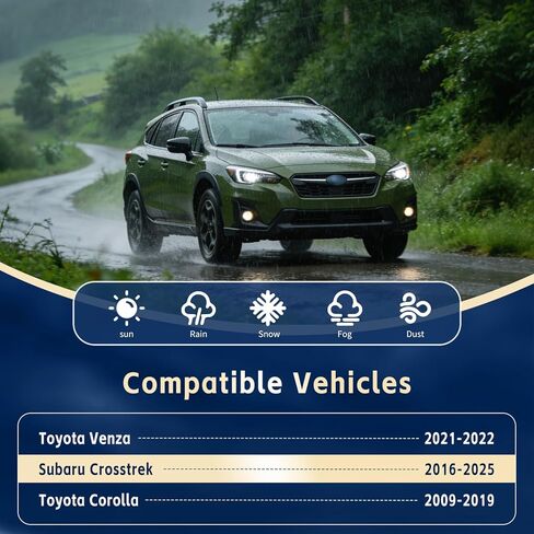 مساحات الزجاج الأمامي، شفرات ممسحة 24 بوصة + 22 بوصة + 12 بوصة لسيارة Toyota Land Cruiser 2008-2021 شفرات ممسحة الزجاج الأمامي البديلة لجميع المواسم (مجموعة من 3) in Saudi Arabia