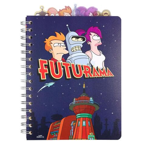 فوتثرما 6-Tab Spiral Notebook | مجلة المفكرة، ورق القرطاسية | 5 × 8 بوصة in Saudi Arabia
