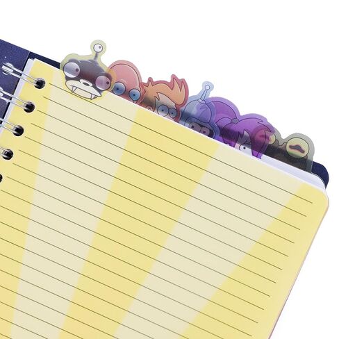 فوتثرما 6-Tab Spiral Notebook | مجلة المفكرة، ورق القرطاسية | 5 × 8 بوصة in Saudi Arabia