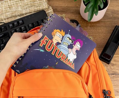 فوتثرما 6-Tab Spiral Notebook | مجلة المفكرة، ورق القرطاسية | 5 × 8 بوصة in Saudi Arabia
