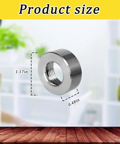 2Pcs M22 x 1.5 Soot Sensor Repair Fitting(Stainless Material) Compatible With Diesel PM/Particulate/Soot Sensor Repair Fitting/Mount/Weld Bung in Saudi Arabia