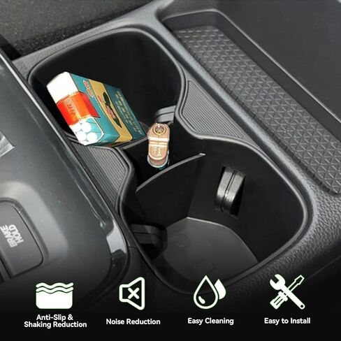 حامل أكواب لسيارة Honda CRV 2023 2024 2025 2026 LX، EX، EX-L، Sport Hybrid، Sport-L Hybrid، صندوق تخزين حامل أكواب لوحدة التحكم المركزية للسيارة Honda CR-V in Kuwait