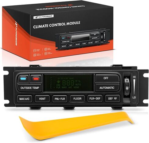 A-Premium Heater Climate Control Panel Module Compatible with Ford F-150 F150 1997-2003 - Without Rear Window Defogger in Saudi Arabia