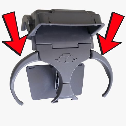 Rear Cup Holder Replacement Arms Compatible with 1996-2002 Toyota 4Runner 3rd Gen – DIY Cupholder Repair Kit for Broken Rear Seat Cup Holder – Interior Accessory Upgrade in Saudi Arabia