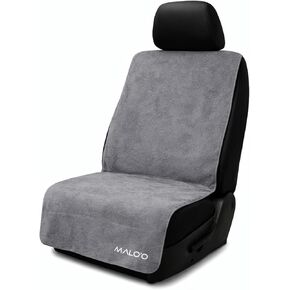 Malo'o SeatGuard Terry Cloth Universal Car Seat Cover – Soft and Warm Dual Layer Seat Cover - Largest on Market, Universal Fit, Truck - Van - RV Seat Protector & Dog Seat Cover in Saudi Arabia