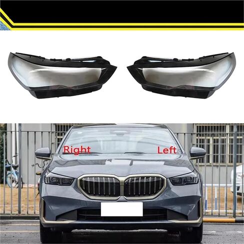 Transparent Headlight Lampshade Headlamp Glass Lens Cover Compatible For BMW G60/G68 2024 2025 2026 Car Light Housing Front in Saudi Arabia
