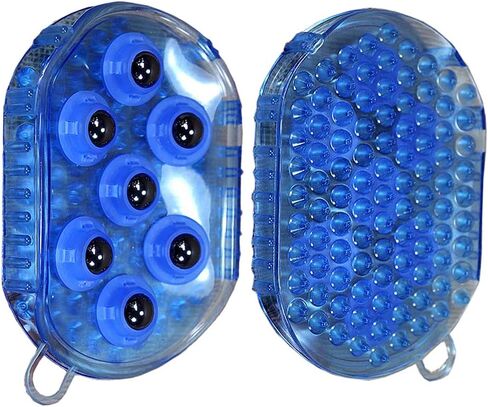 Tough-1 Rubber Jelly Massage Mitt Blue in Kuwait